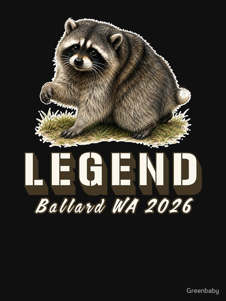 JIMOTHY the Raccoon LEGEND by Greenbaby