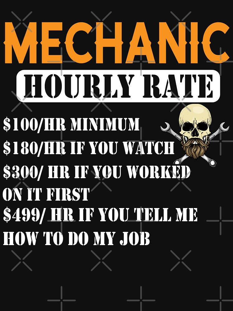 Mechanic Hourly Rate / Mechanics / Car Mechanic/ Auto Mechanic by Tee Hub