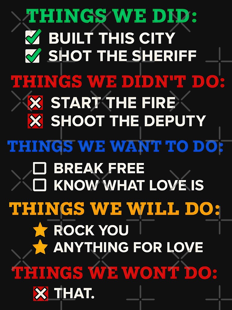 Vintage Things We Did Didn't Want Will Won't Do Retro by gear-posters