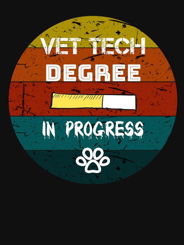 Vet Tech Student Vintage Rero Gifts by rachidhaz