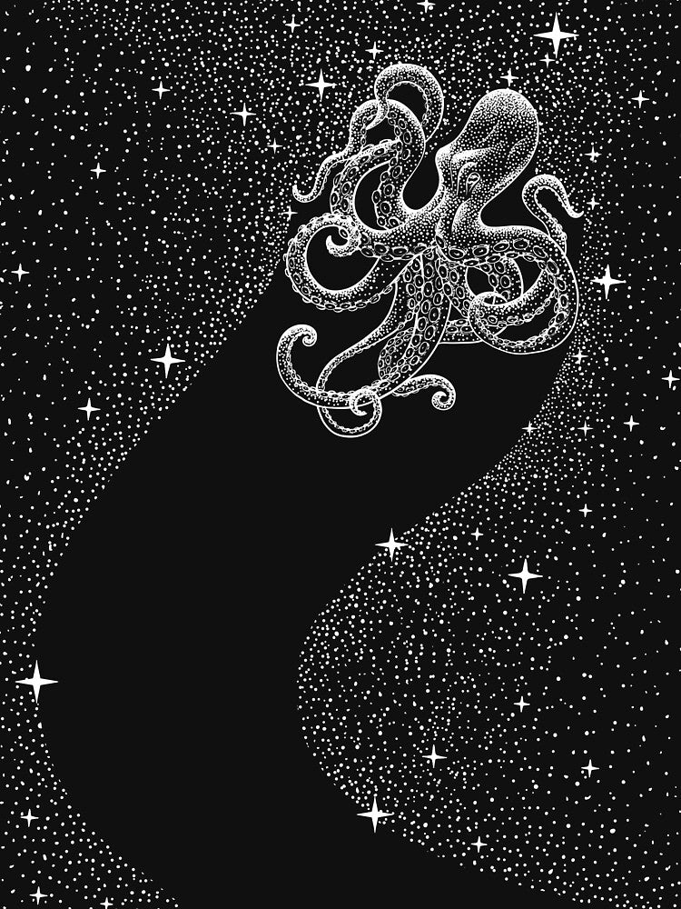 Starry Octopus by AlirizaCAKIR