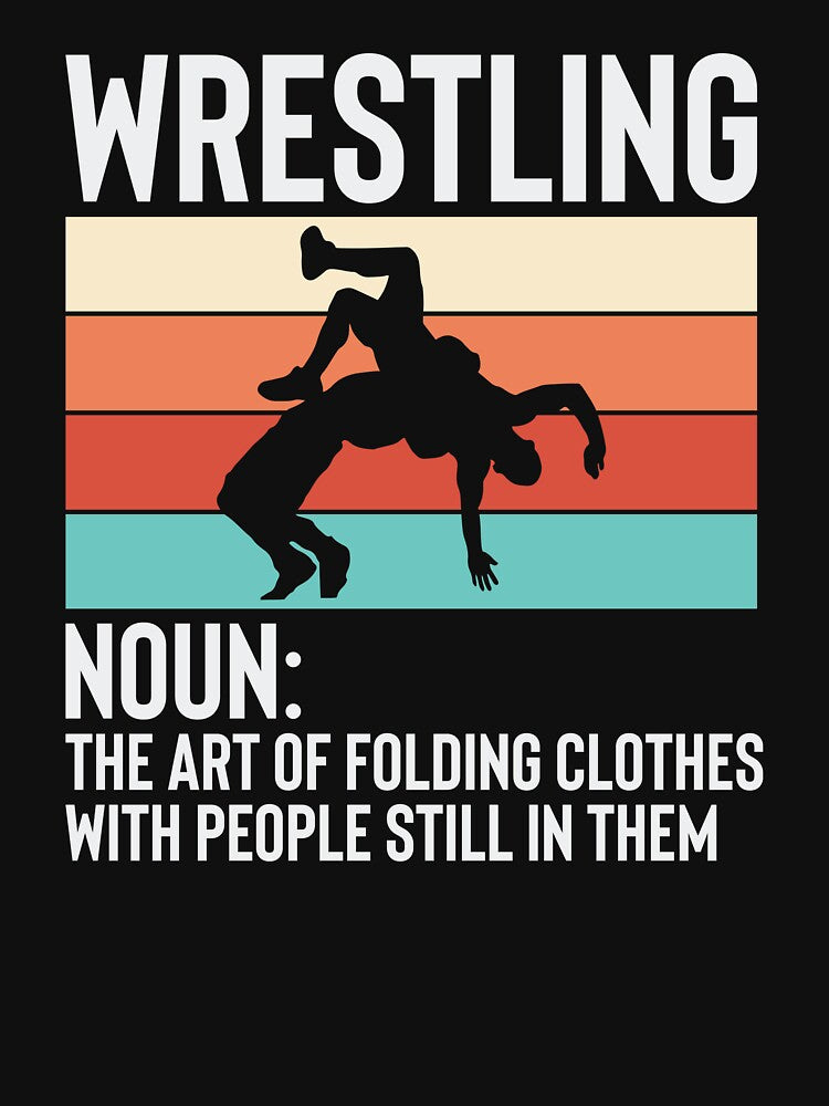 Wrestling Folding Clothes With People Still in Them by ArtMeetsPizza