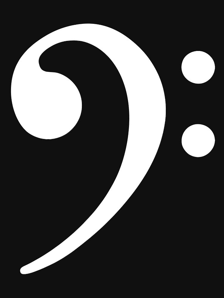 Bass Note F Key - Bass Player Music Bass Clef by ryanbrian