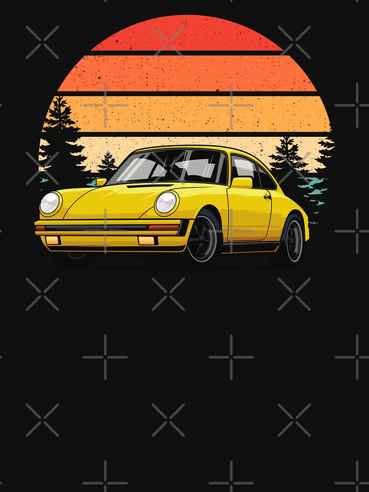Retro Sunset 911 Urmodell 964 Oldtimer Car by AutoDesignWerks