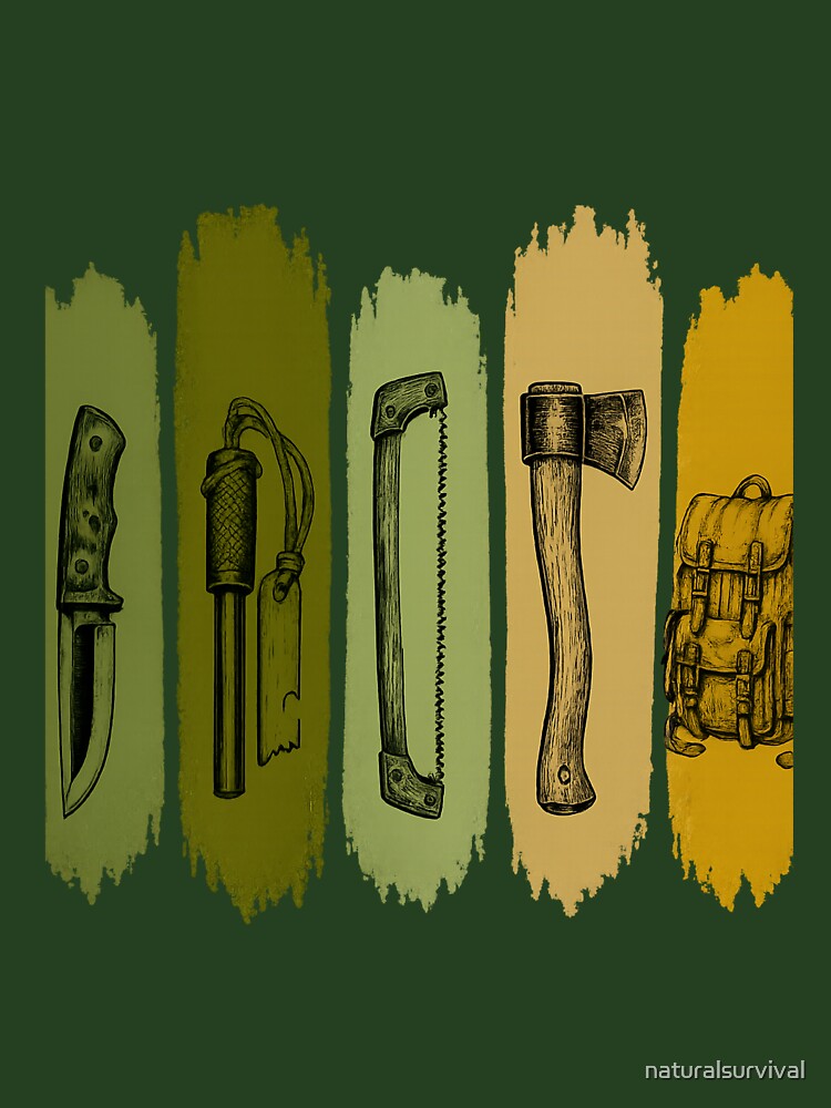 Vintage Bushcraft Essentials by naturalsurvival