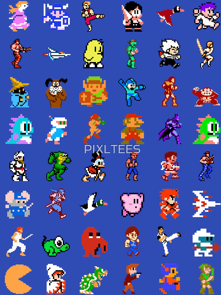 8BIT ICONS v2 by PIXLTEES