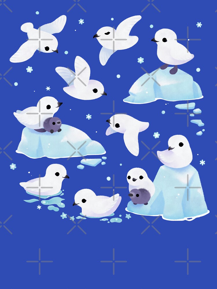 Snow petrel by pikaole