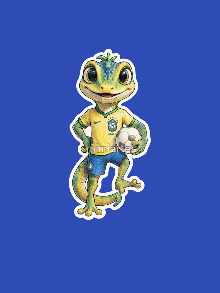 Brazilian Soccer "Troirinha" Mascot Cute Illustration by Mimi Artes by mimiartes Unisex , , , Long Sleeve Tee