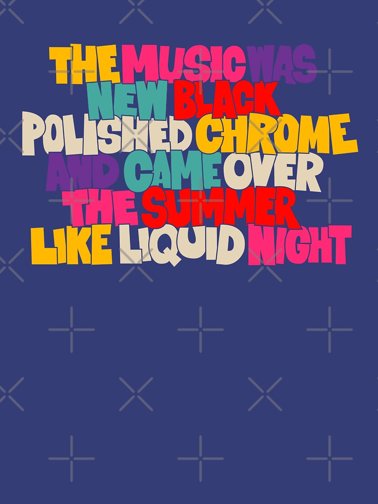 The Music was new black polished Chrome - techno Cult song by Boogosh