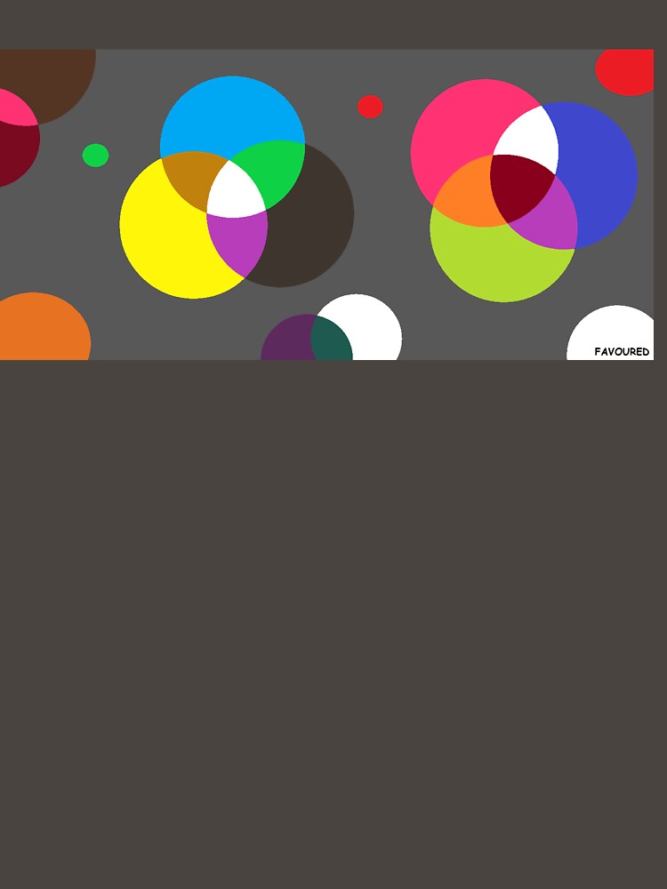 Colour Harmony – Vibrant Geometric Circle Wall Art by FavouredStudio