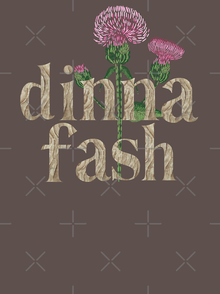 Outlander Dinna Fash Thistle and Wood by dealchica