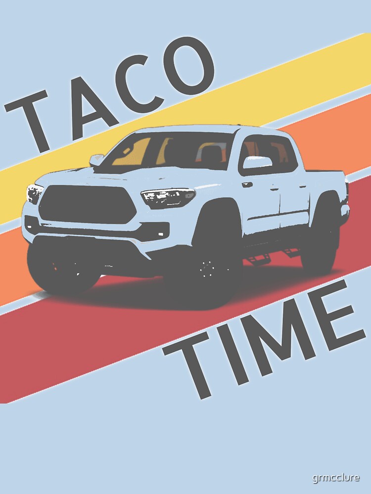 Taco Time Retro style Toyota truck by grmcclure