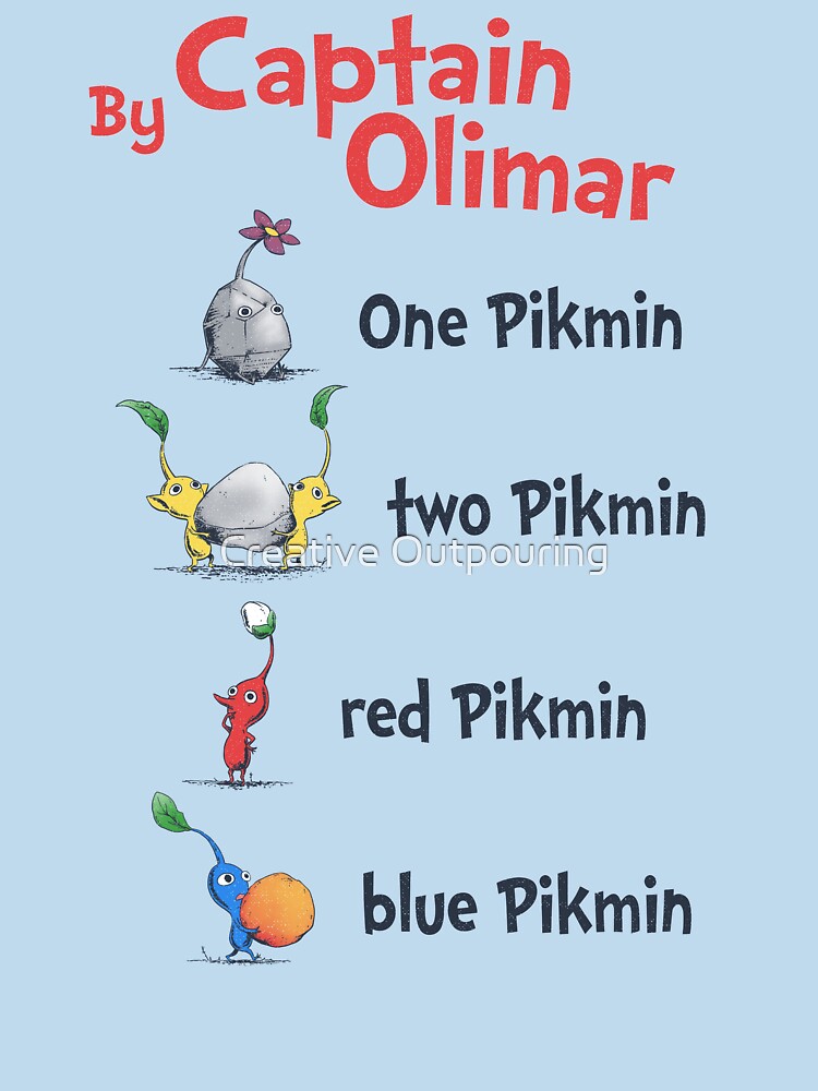 Pikmin Seuss by Creative Outpouring
