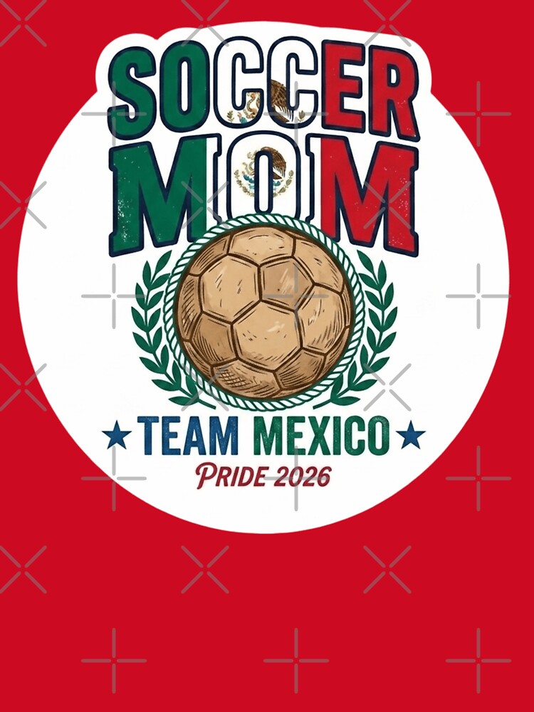 Vintage Mexico Soccer Mom Retro Mexican Flag Football Fan by Fatomfatom Unisex , , , Long Sleeve Tee