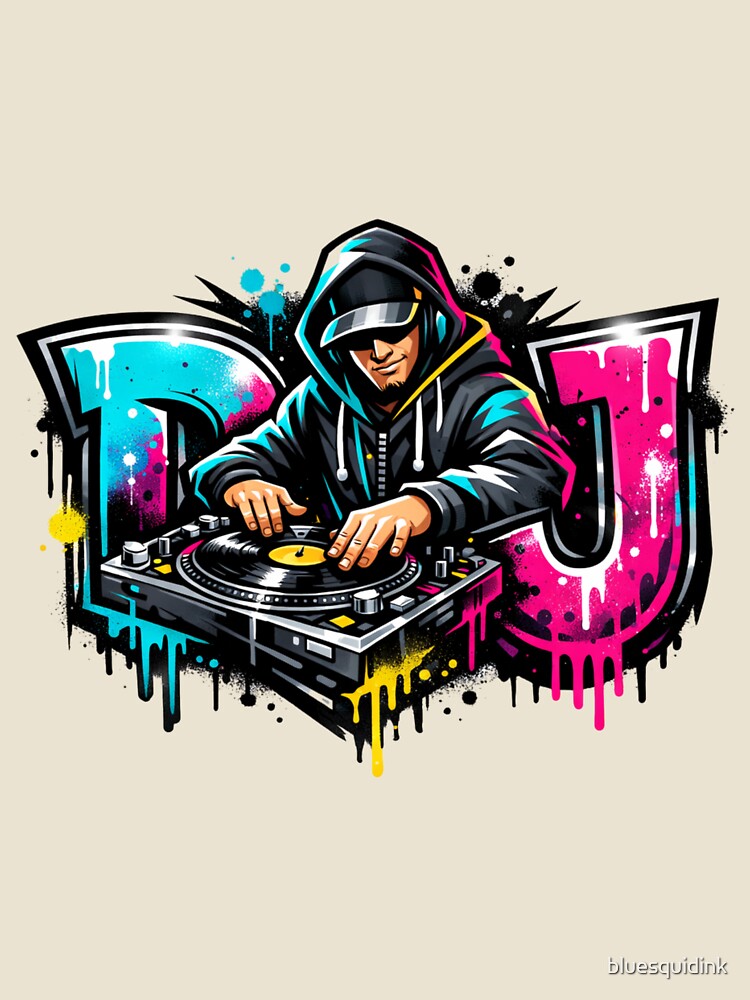 Hip Hop DJ, Rapper, Music, DISC Jockey by bluesquidink