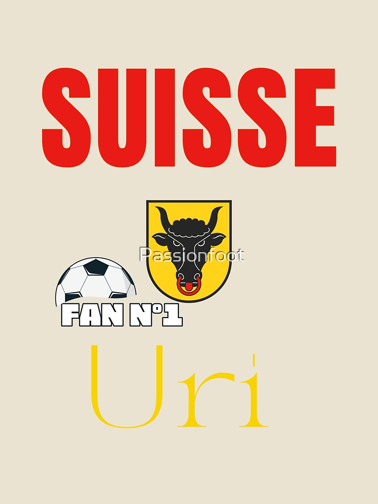 Uri fan Switzerland football-passion football by Passionfoot Unisex , , , Long Sleeve Tee