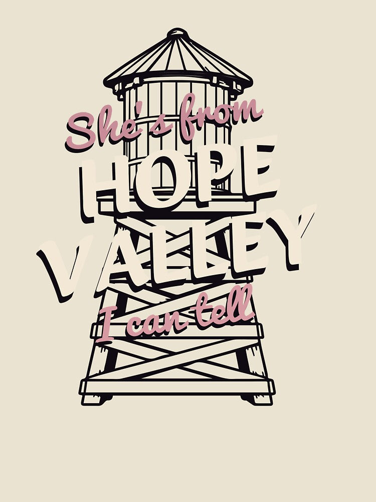 She's from Hope Valley - (Suggested Tee Color Plum) by laurenlikesalt