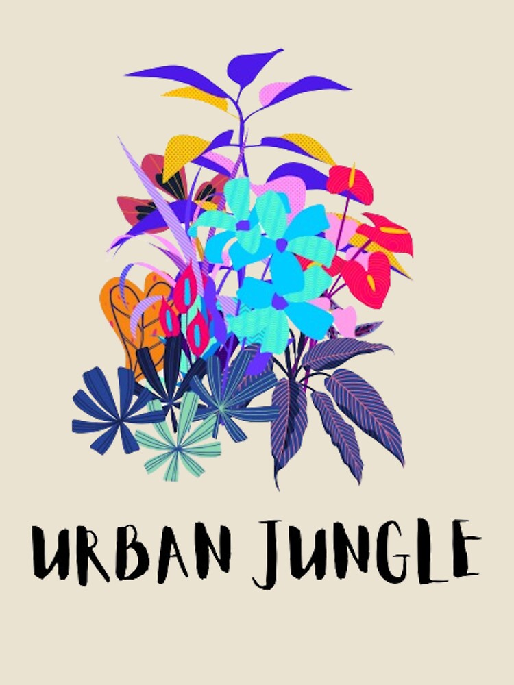 Urban jungle, flowers, plants by blueberryduck