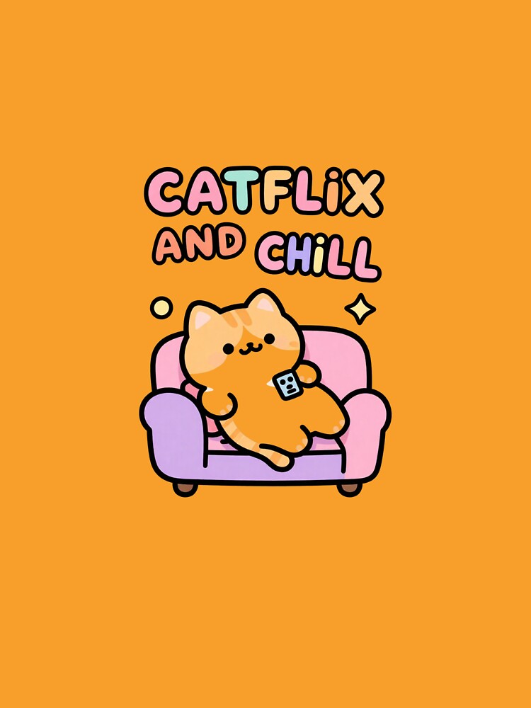 Catflix and chill by LisTworzy