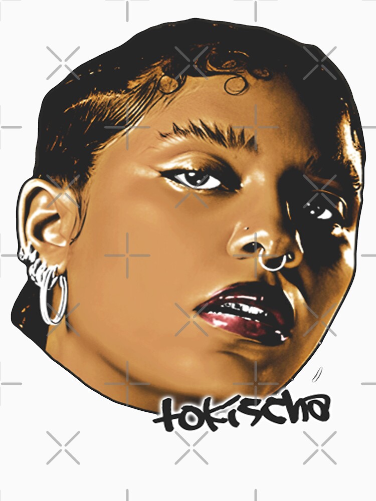 Tokischa face vintage rapper by GALILOPARK