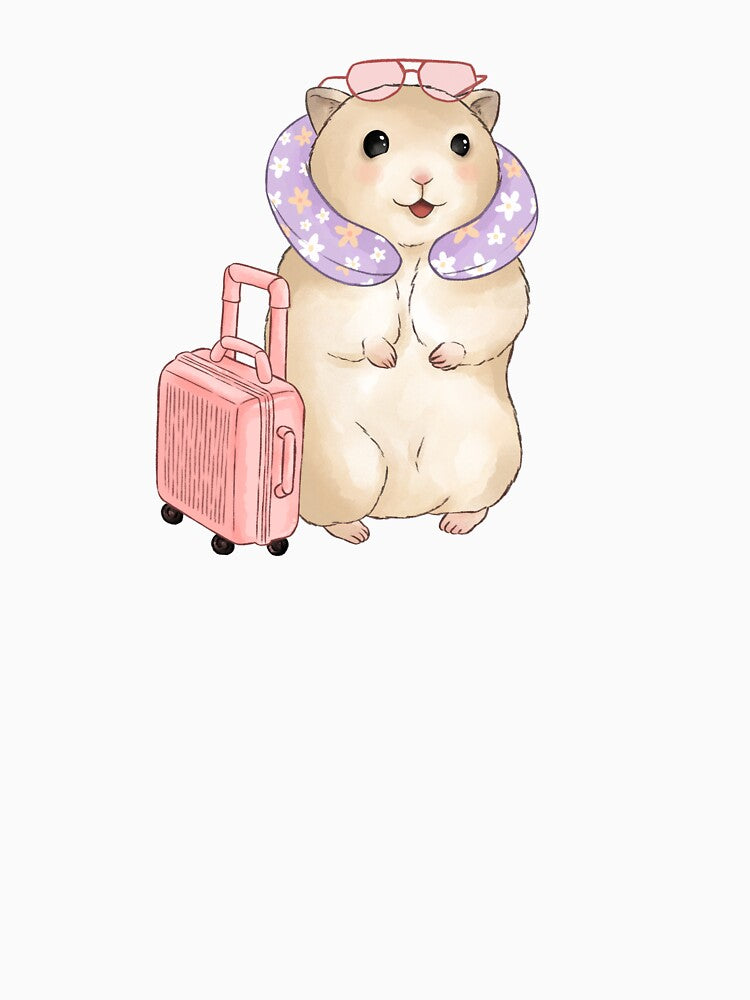 Hamster on Vacation by Peach Frog