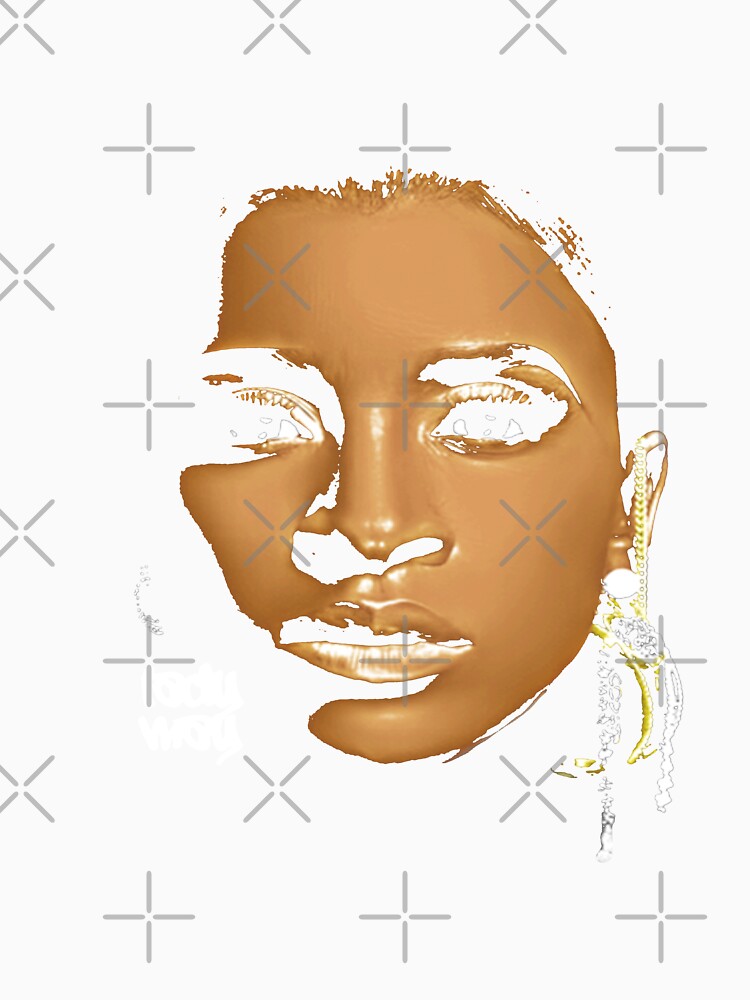 Lady May Rapper face vintage by GALILOPARK