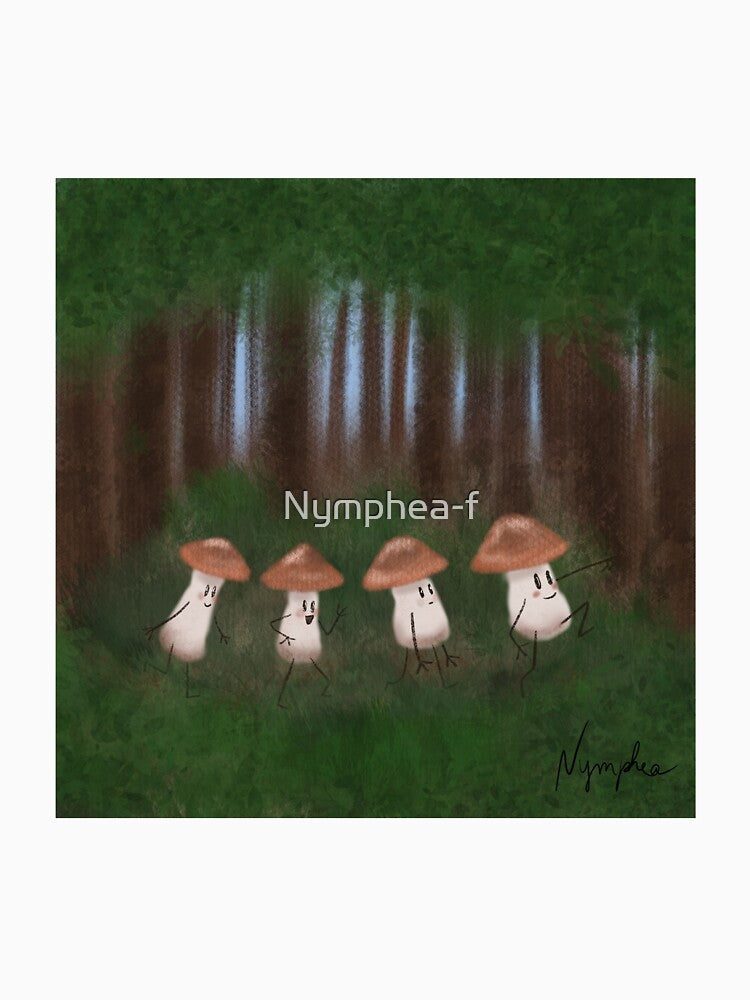 Mushroom walk by Nymphea-f