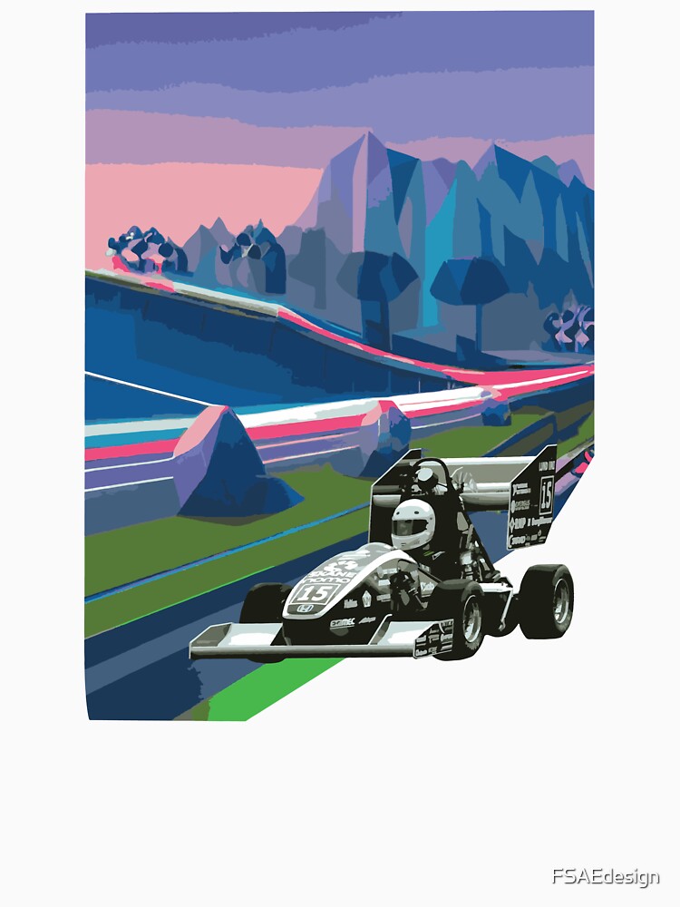 Formula Student Acceleration in colorland by FSAEdesign