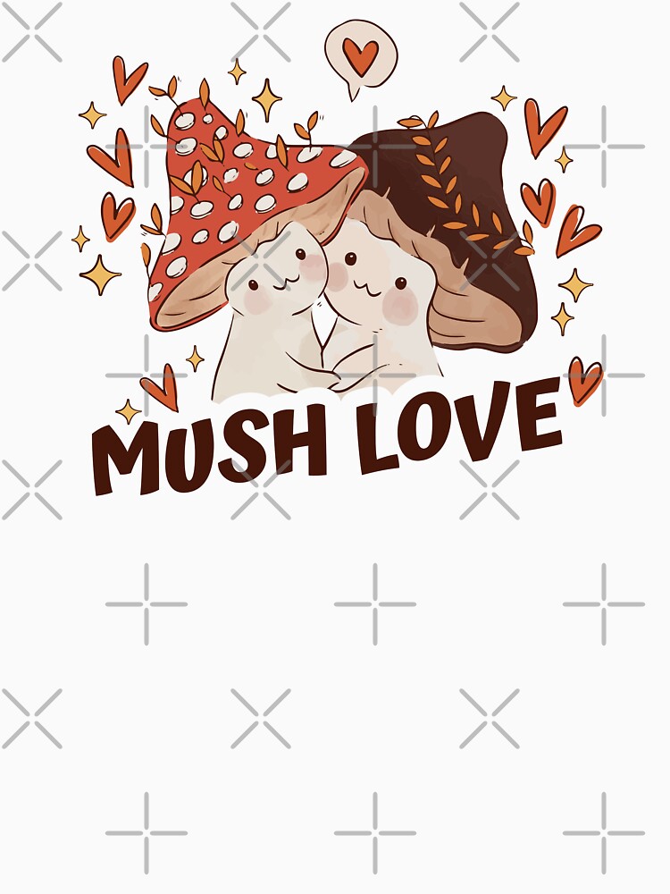 Cute Cottage Core Mushroom Valentine - Fairycore by Paperfly Studio