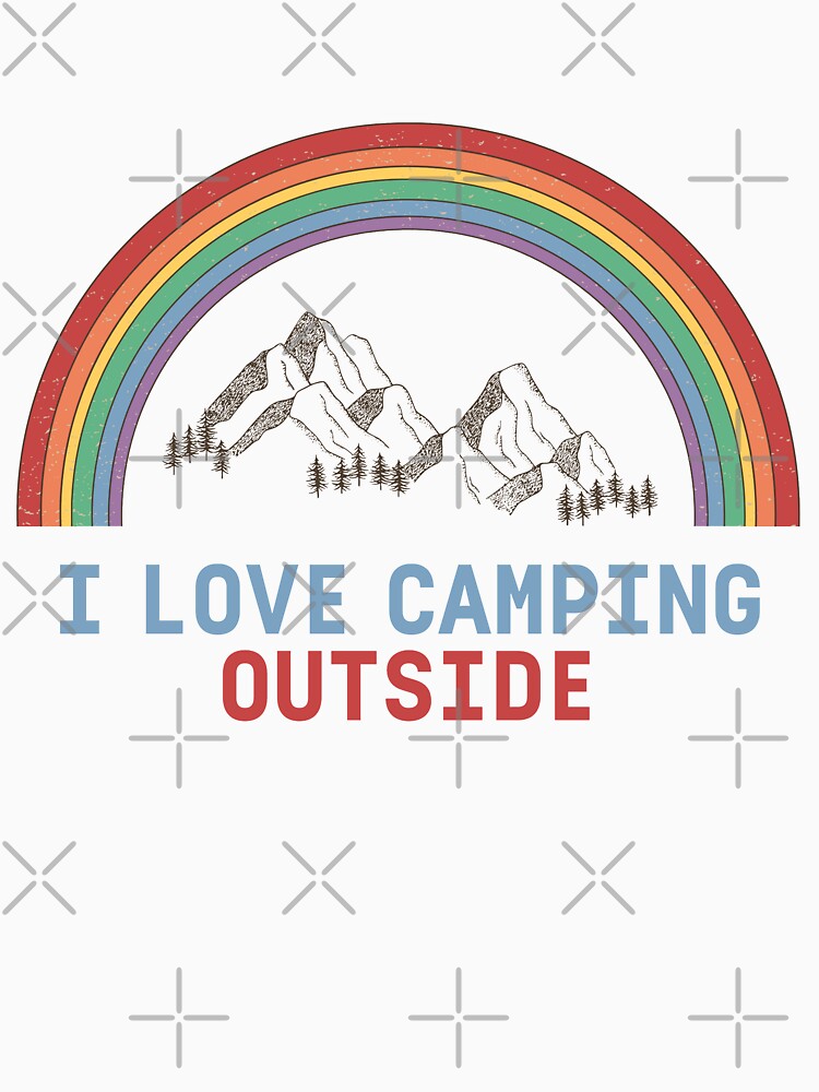 I love camping outside by Desibeau