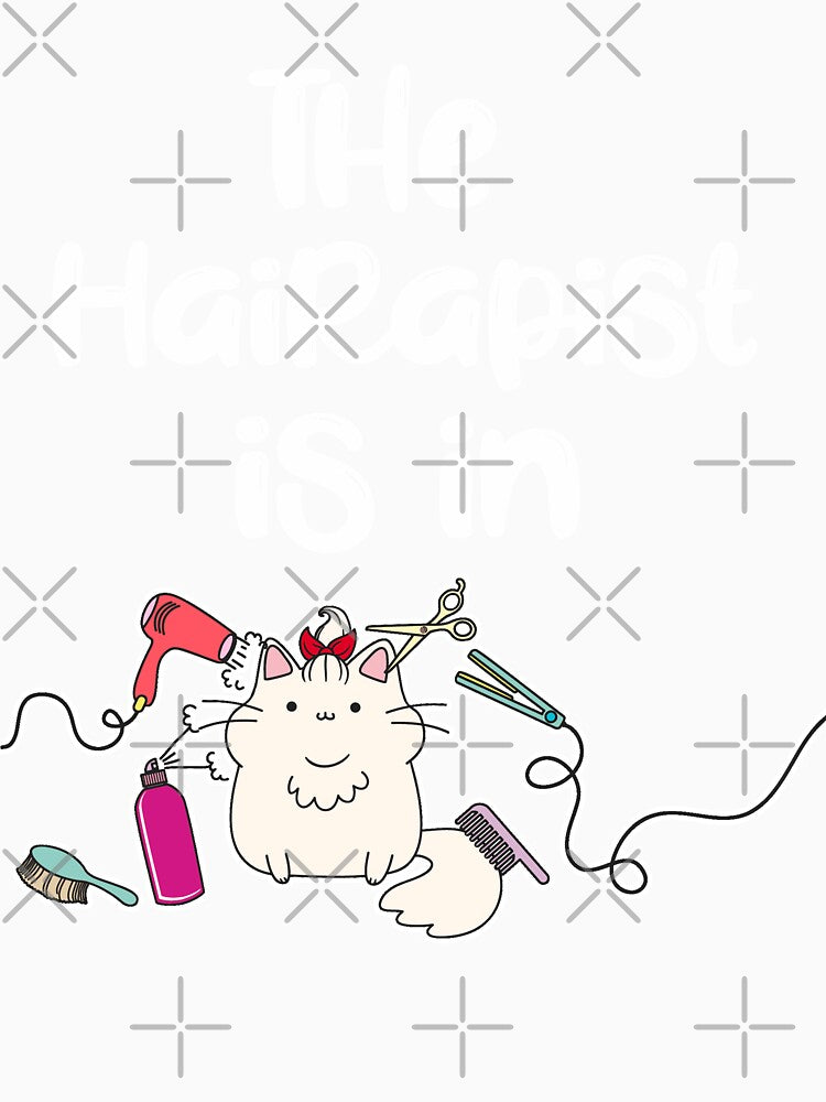 The hairapist is in Funny Hairdresser Gifts by Nzgiftsandmore