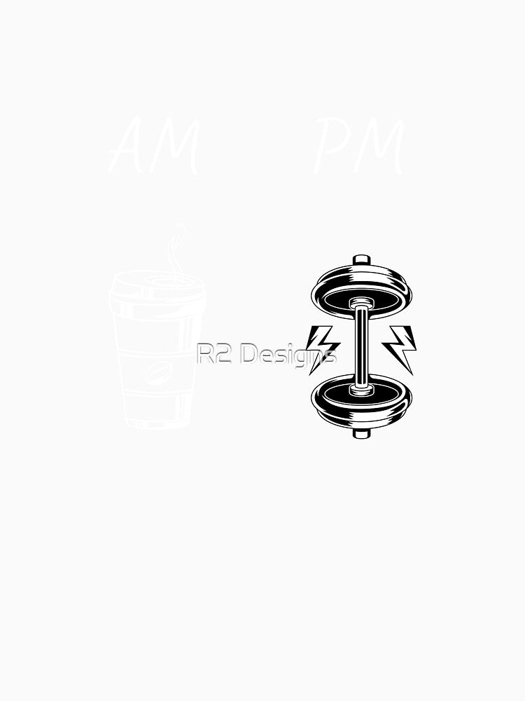 Coffee and Gym addicted by R2 Designs