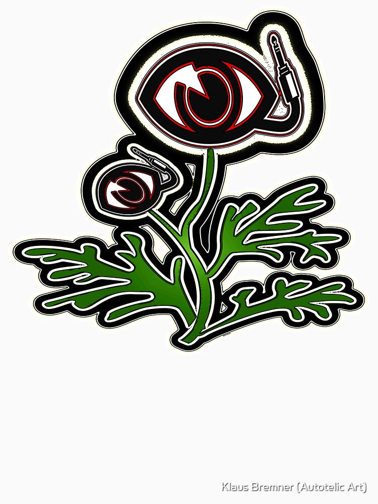 Autotelic-Eyeplug Flower by Klaus Bremner (Autotelic Art)