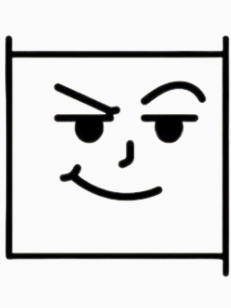 smirking cartoon face by t-shirts4you4