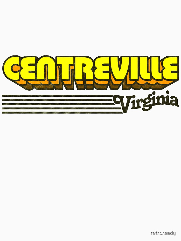 Centreville, Virginia | Retro Stripes by retroready