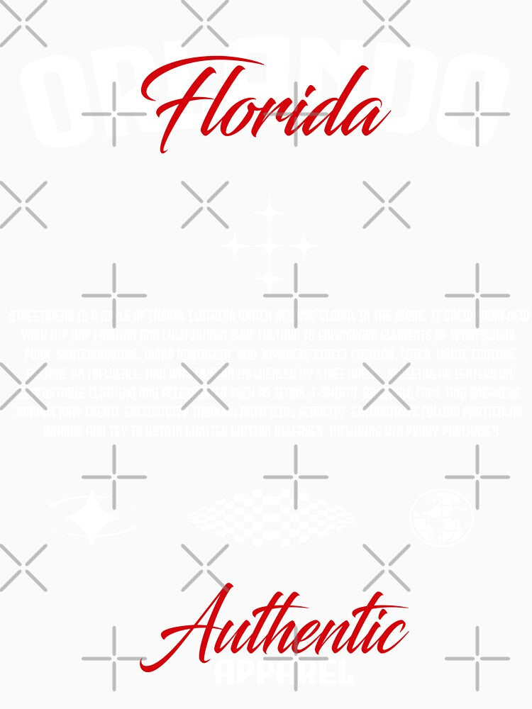 Orlando Florida Streetwear by NF Designs Studio DTF