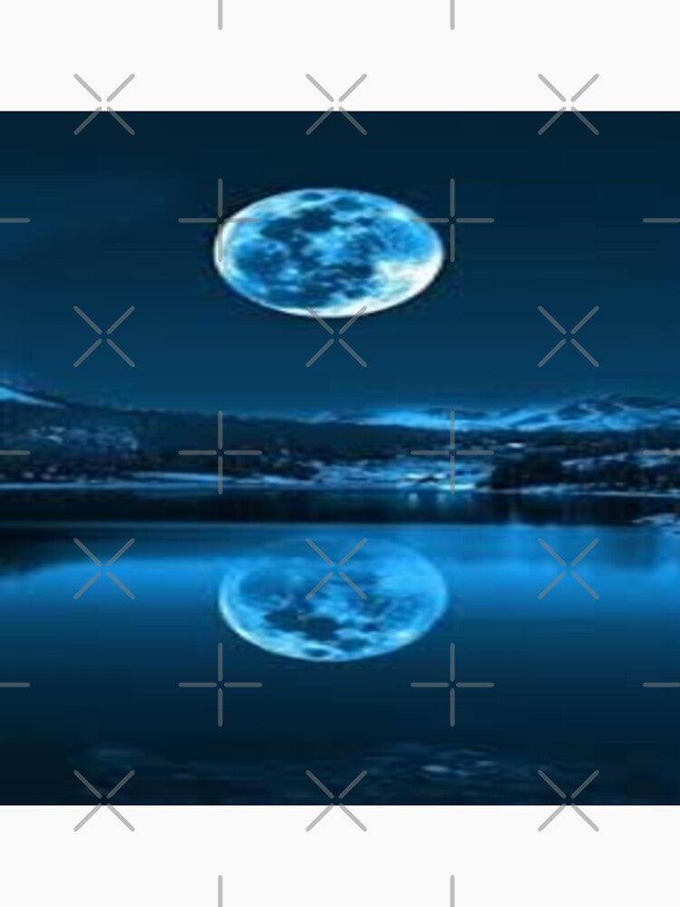 Blue Nitht Moon Desing by Sameer Shrivastava