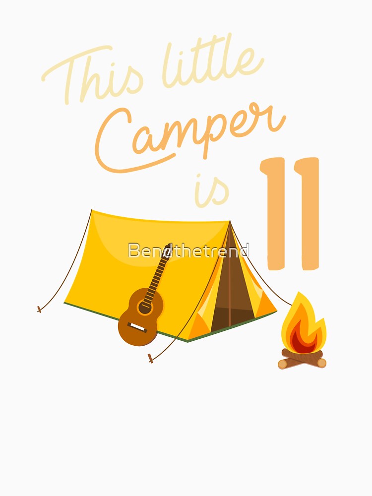 Birthday Little Camper by Bendthetrend