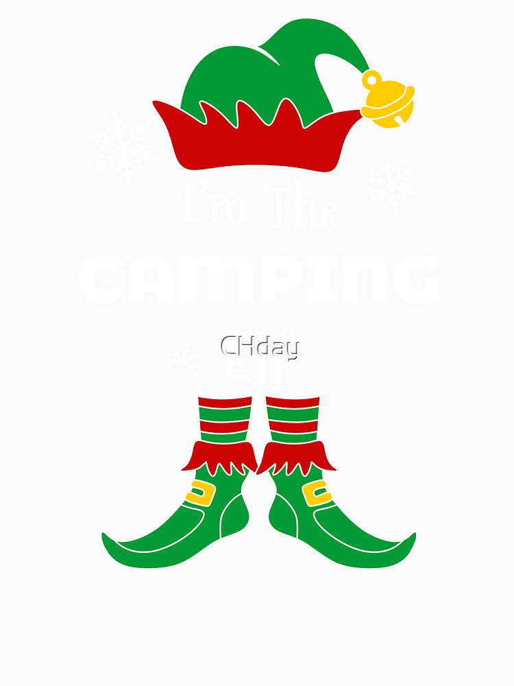 I'm the CAMPING Elf Family Matching Christmas Gift by CHday