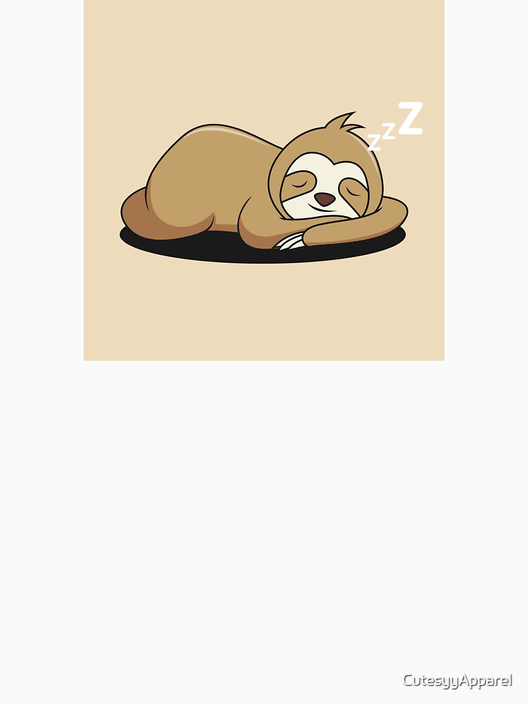 Lazy Sloth by CutesyyApparel