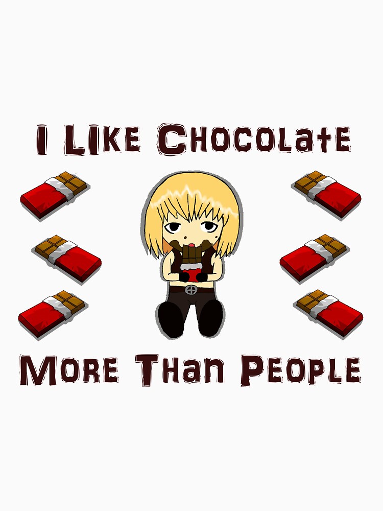 I Like Chocolate More Than People by TashaAkaTachi