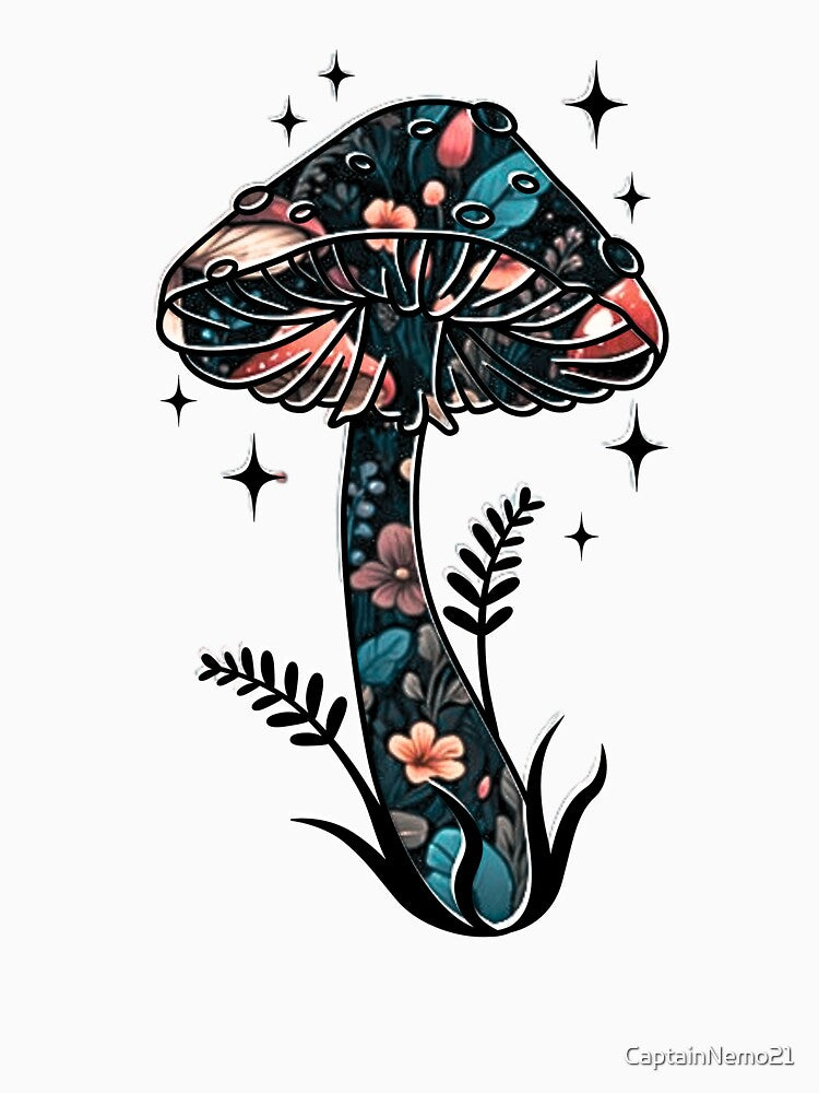 Dark Cottagecore Mushroom by CaptainNemo21