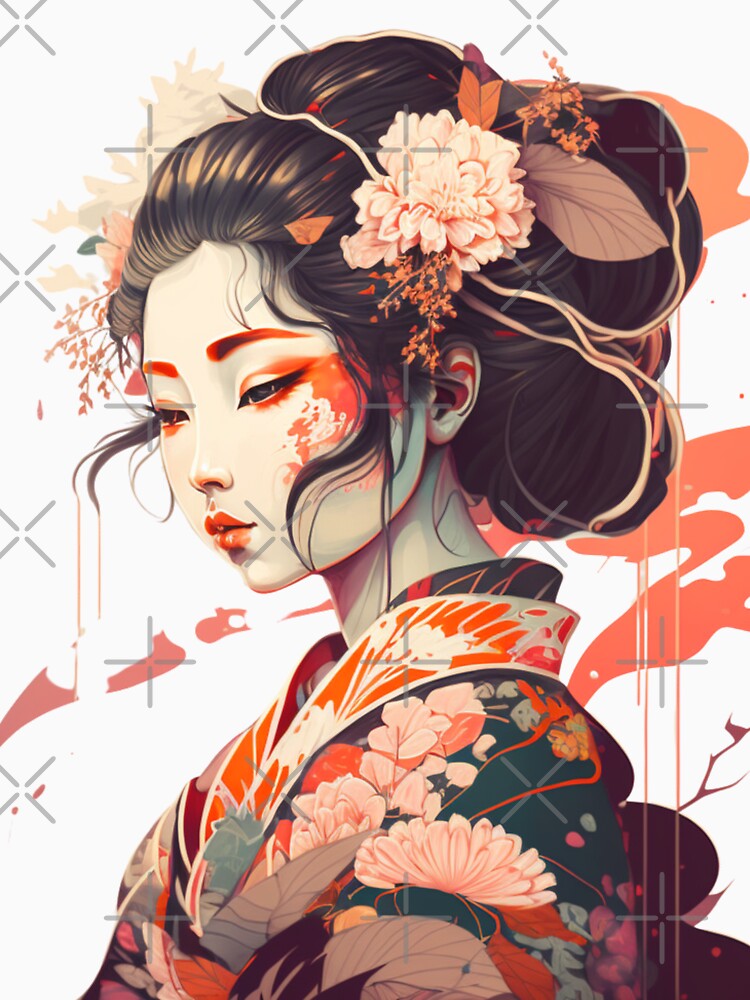 Japanese Geisha Girl by DianaaBoutique