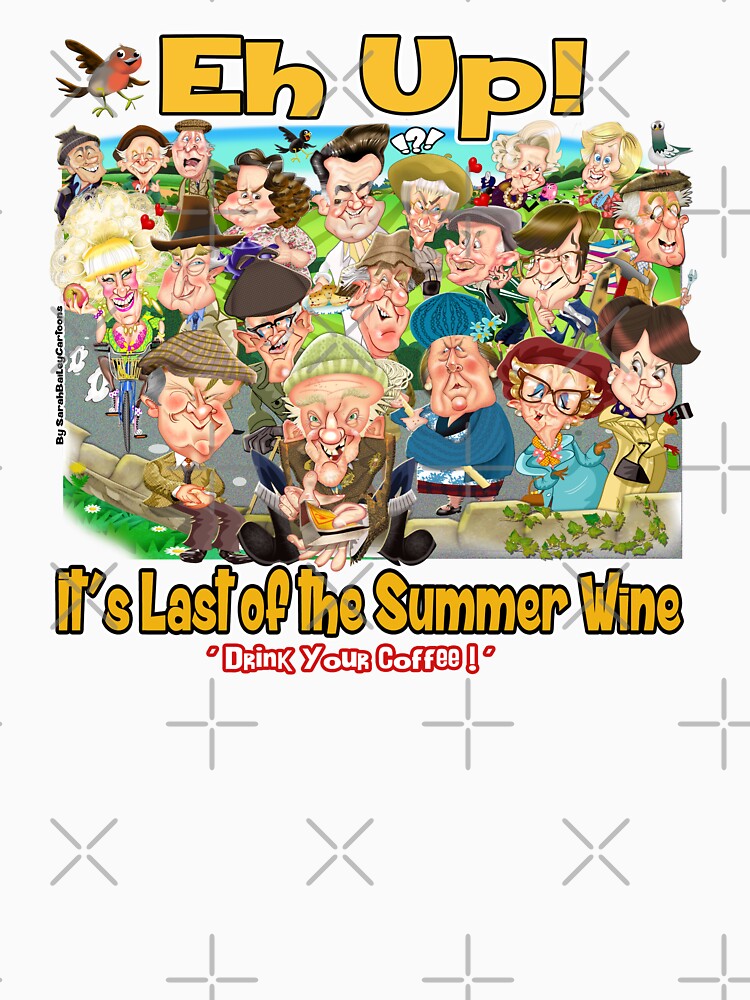 Eh Up It's Last of the Summer Wine by SARAH BAILEY CARTOONS