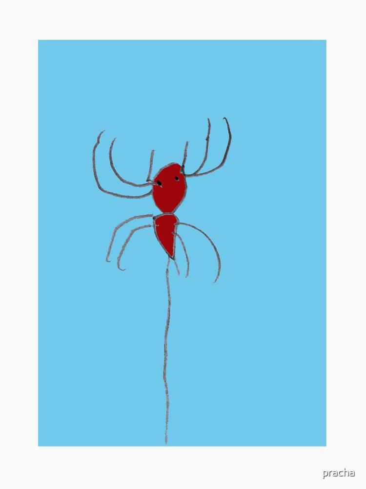 Red spider by pracha Unisex , , , Long Sleeve Tee