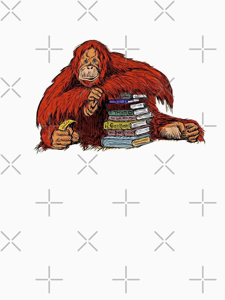 The Librarian Guarding Books by Aemeth