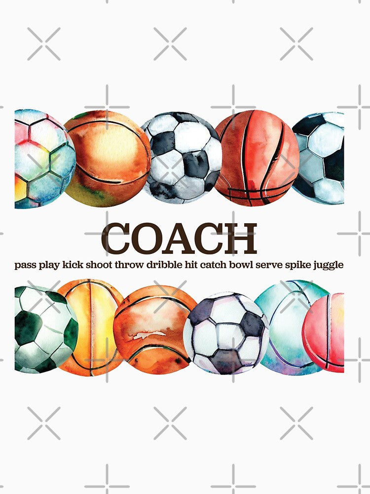 Coach - there is a shirt for you! by SkipAndSkop Unisex , , , Long Sleeve Tee