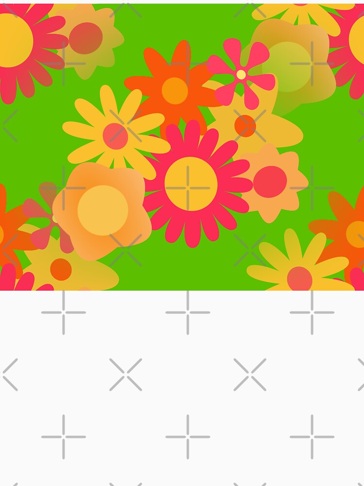 1960s vintage groovy mod floral by Gossip Rag