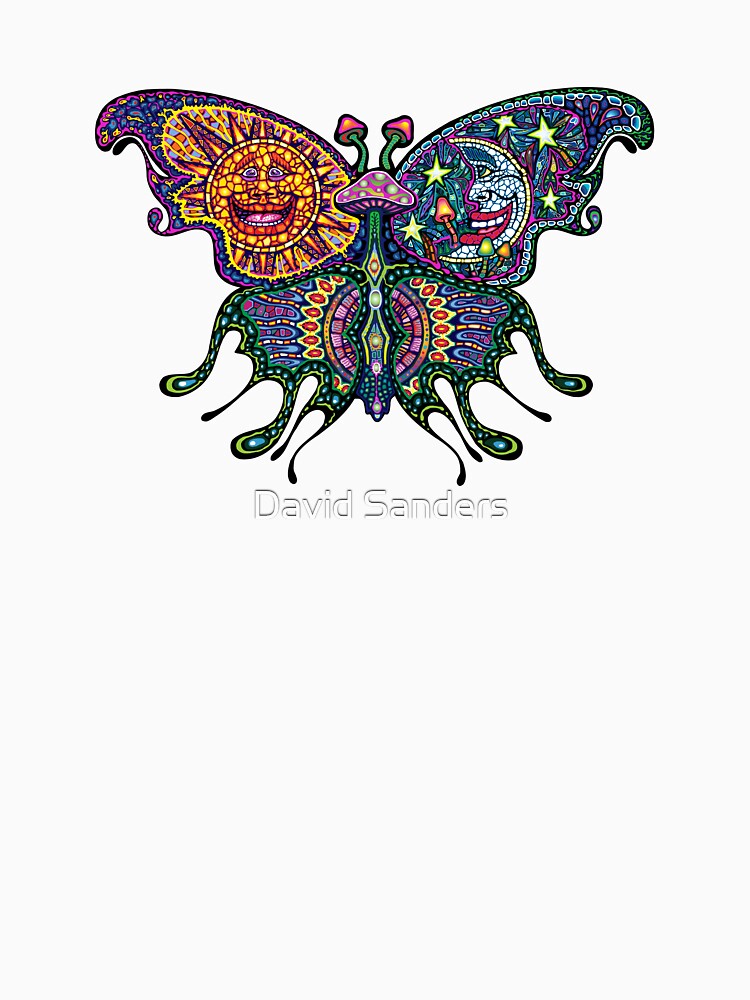 Celestial Mosaic Butterfly by sandersart