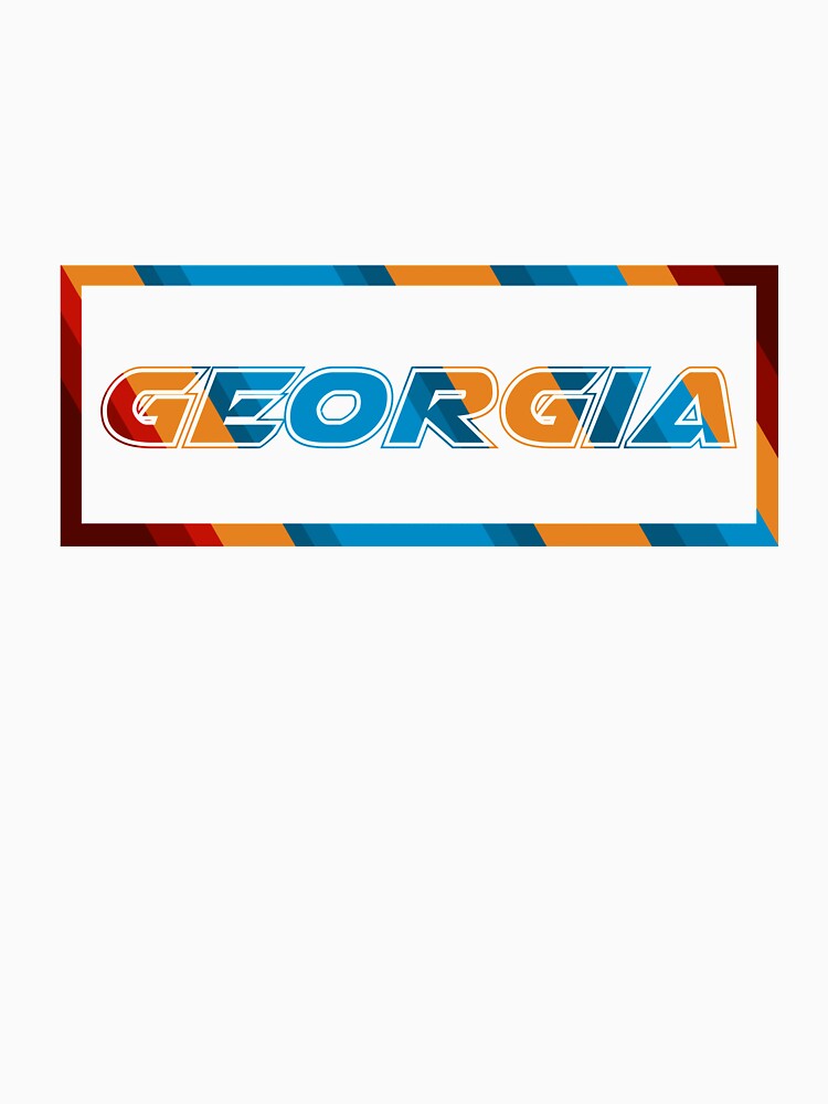 Georgia T-Shirt for Men and Women by AllStarMerch